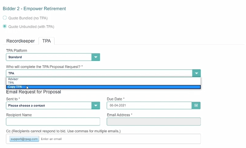 Copy TPA Step Two