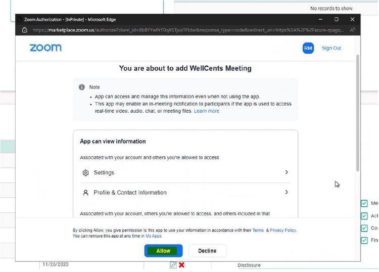 WellCents - Zoom  Setup Instructions 6