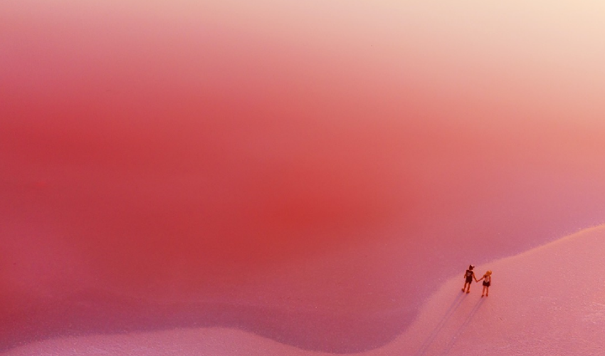 people walking on concept sand dunes 