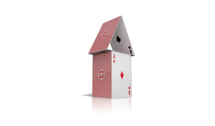 Stacked house of cards